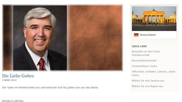Neues Design für kirche-jesu-christi.org.