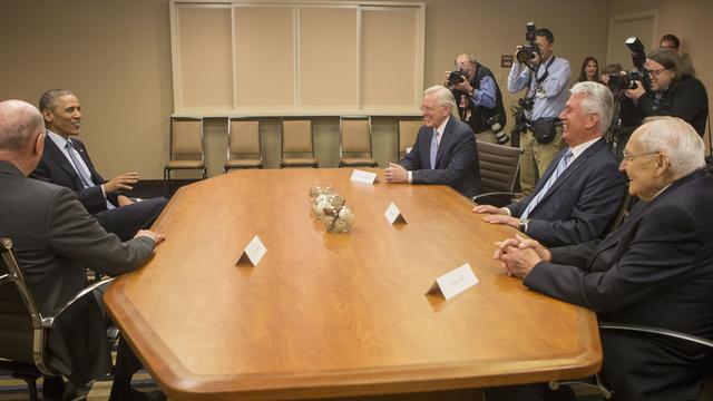 Treffen mit Präsident Obama